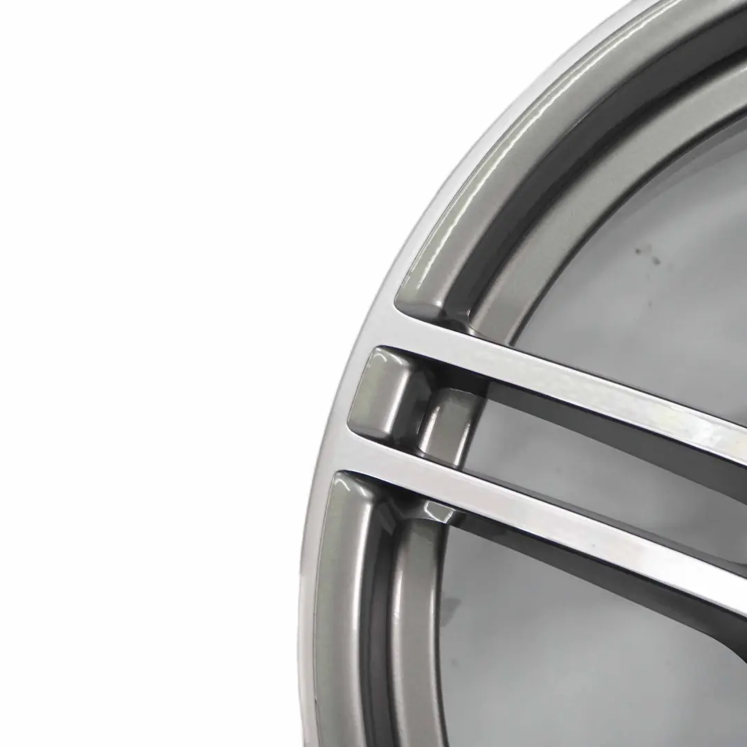 Front Black Alloy Wheel Rim 19" M Double Spoke 313 8J ET:37 to BMW E90 E91 with Part number 7844343 BMW E90 E91 Front Black Alloy Wheel Rim 19" M Double Spoke 313 8J ET:37 - SKU 7844343-7 - Part number 7844343