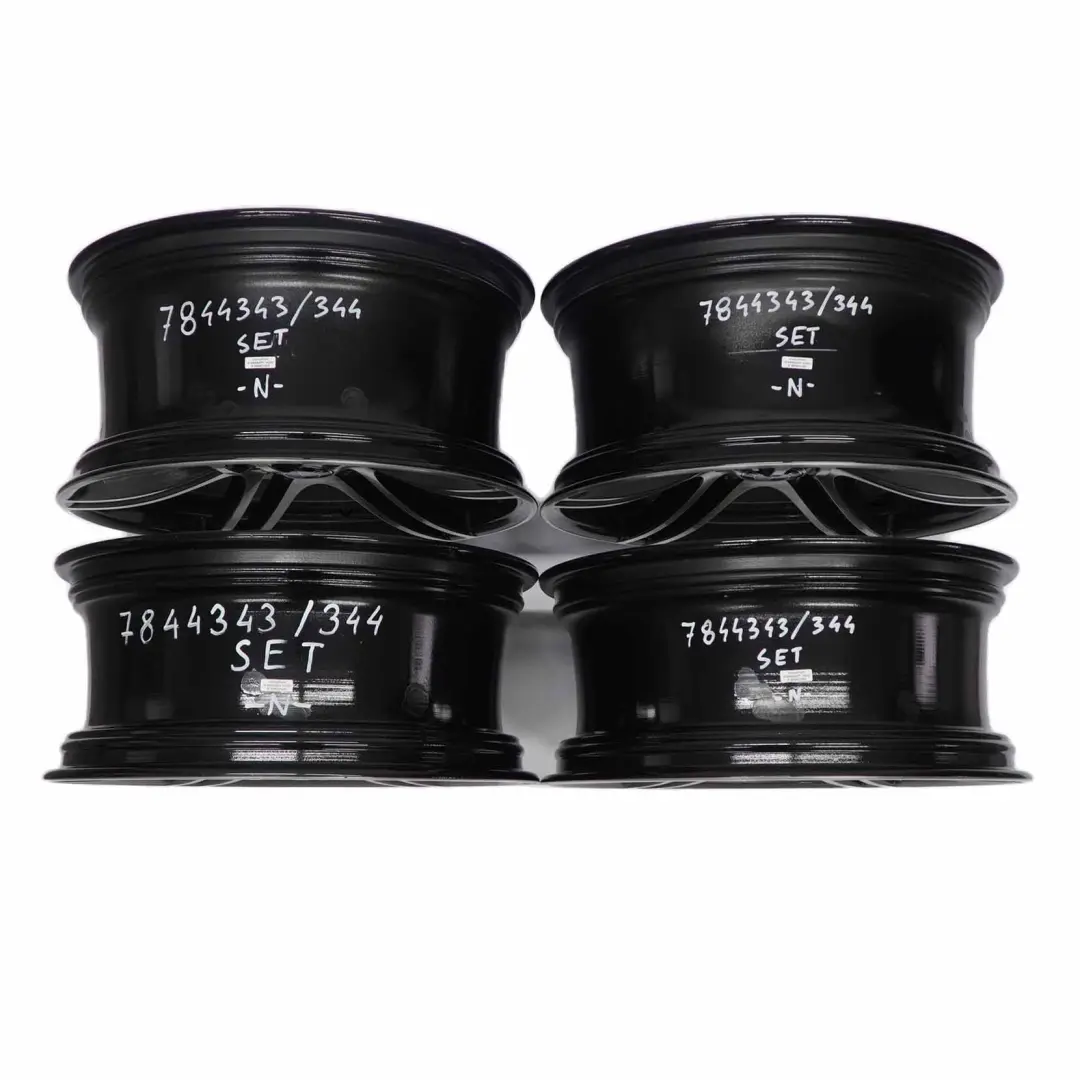 BMW E90 E91 Juego Completo 4x Llanta Aleacion Ferricgrey 19" Radios Dobles M 313 - SKU 7844343/7844344 - Número de pieza 7845882/7845883
