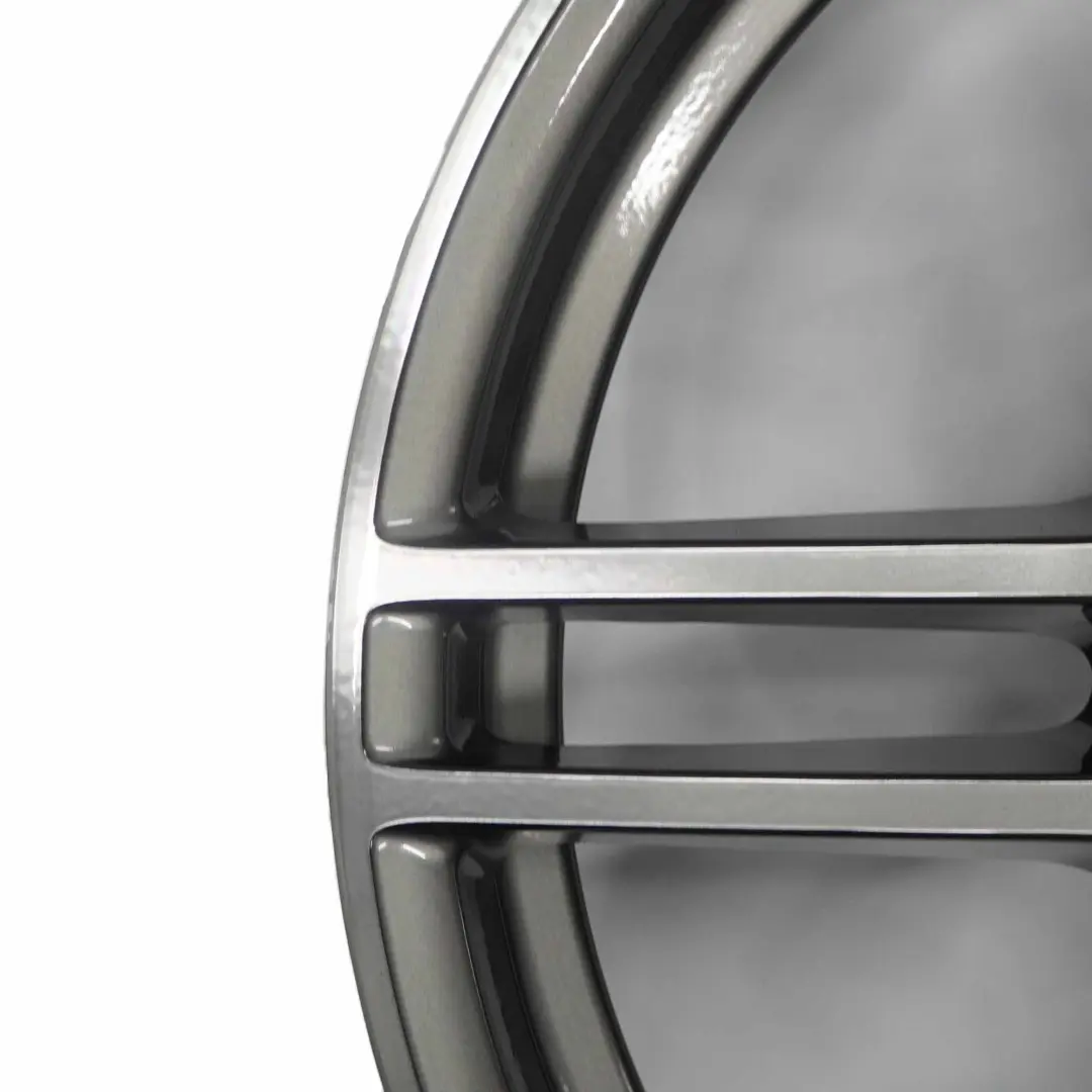 BMW E90 E91 Komplettes Ferricgrey 4x Alu Felge Alufelge 19" M Doppelspeiche 313 - SKU 7844343/7844344 - Teilenummer 7845882/7845883