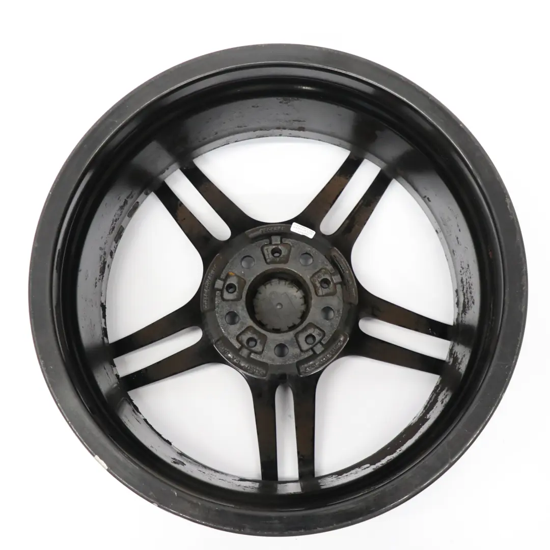 BMW E90 E91 Front Black Alloy Wheel Rim 19" M Double Spoke 313 8J ET:37 - SKU 7844343-7 - Part number 7844343