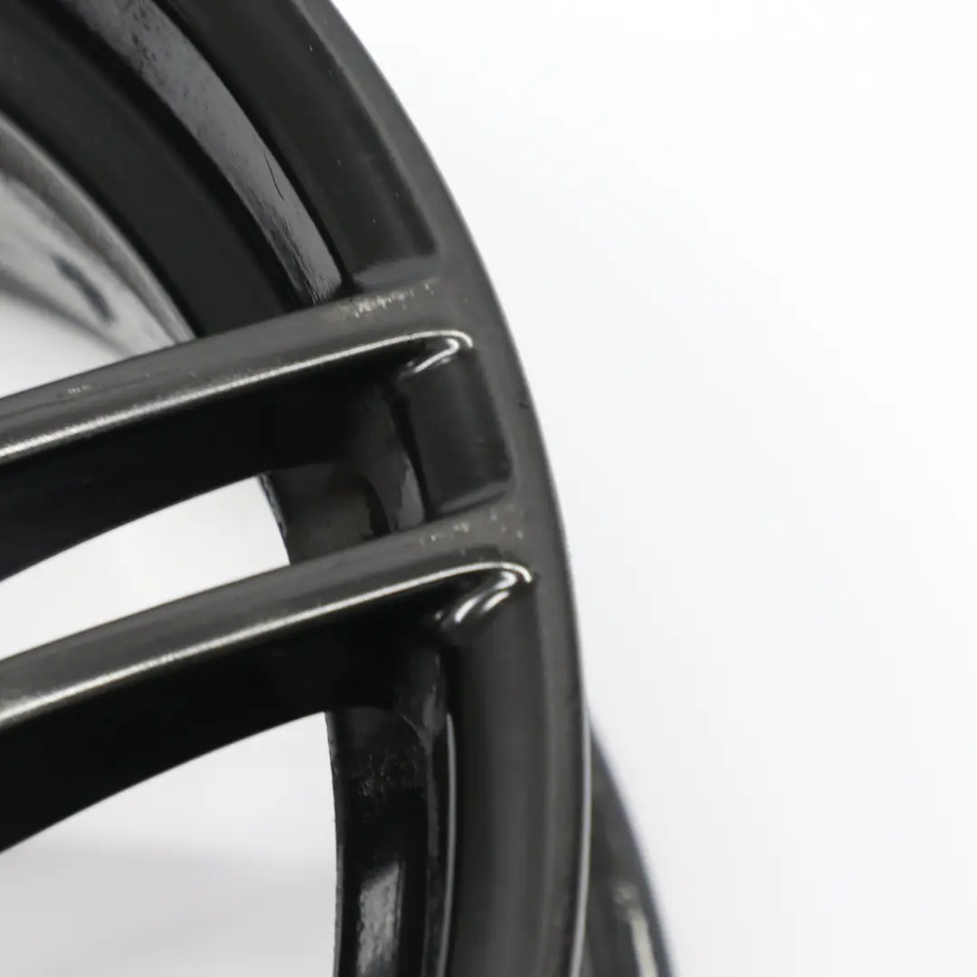 BMW E90 E91 Jante avant en alliage noir 19" M Double rayon 313 8J ET:37 - SKU 7844343-7 - Numéro de pièce 7844343