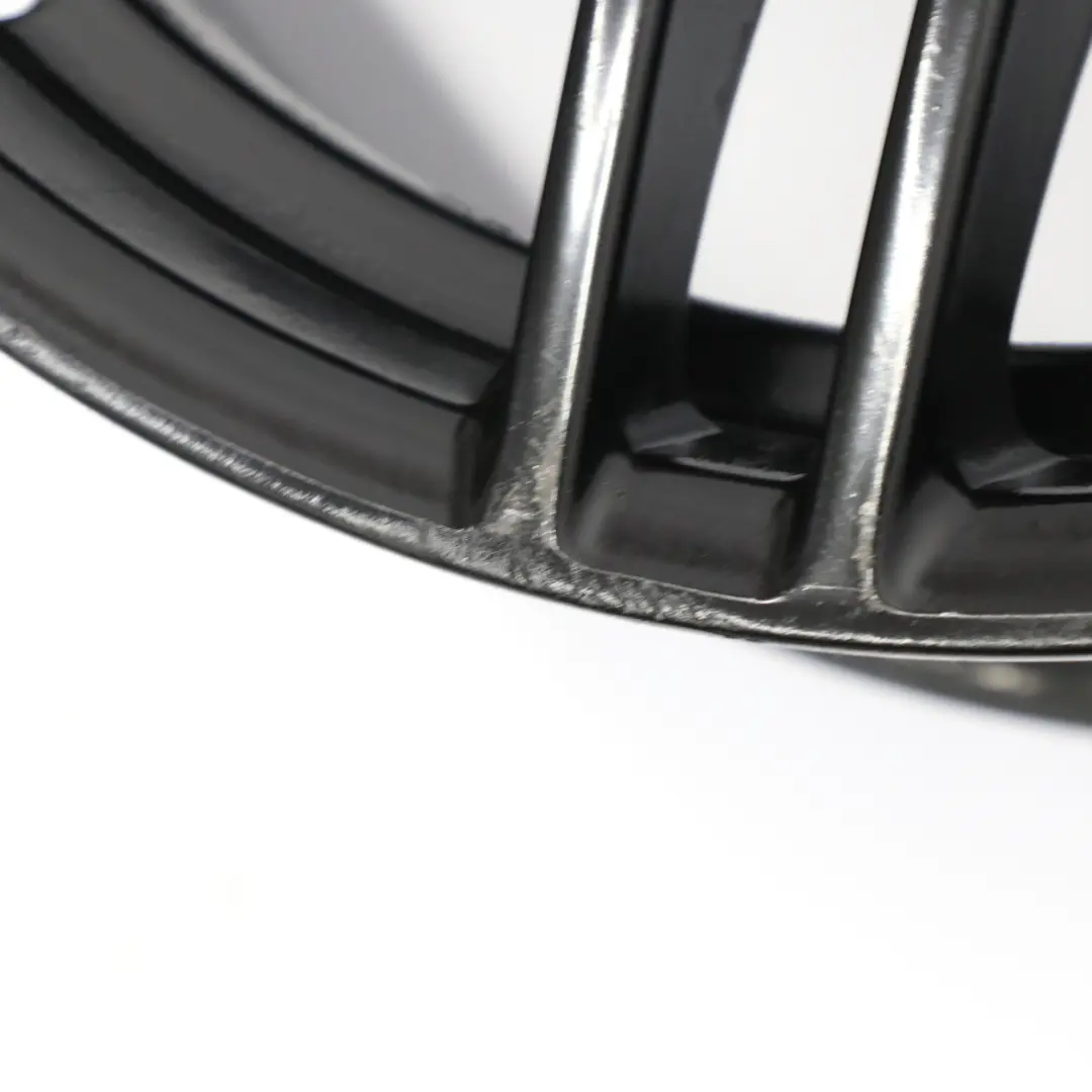 BMW E90 E91 Front Black Alloy Wheel Rim 19" M Double Spoke 313 8J ET:37 - SKU 7844343-7 - Part number 7844343