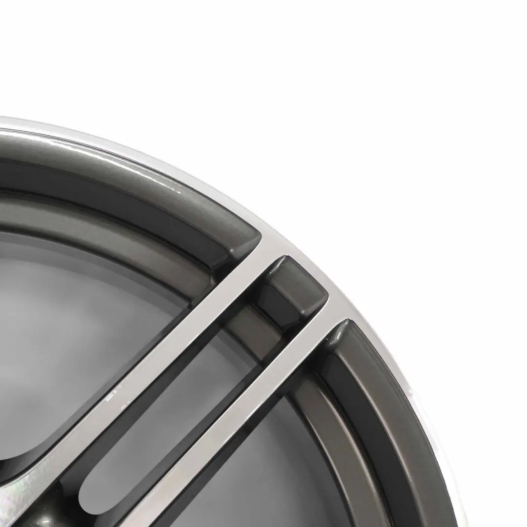 Front Black Alloy Wheel Rim 19" M Double Spoke 313 8J ET:37 to BMW E90 E91 with Part number 7844343 BMW E90 E91 Front Black Alloy Wheel Rim 19" M Double Spoke 313 8J ET:37 - SKU 7844343-8 - Part number 7844343