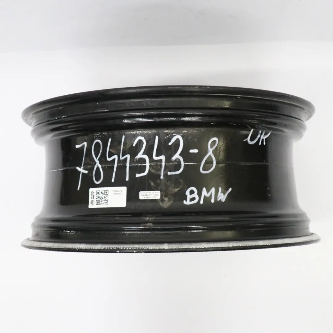 Front Black Alloy Wheel Rim 19" M Double Spoke 313 8J ET:37 to BMW E90 E91 with Part number 7844343 BMW E90 E91 Front Black Alloy Wheel Rim 19" M Double Spoke 313 8J ET:37 - SKU 7844343-8 - Part number 7844343
