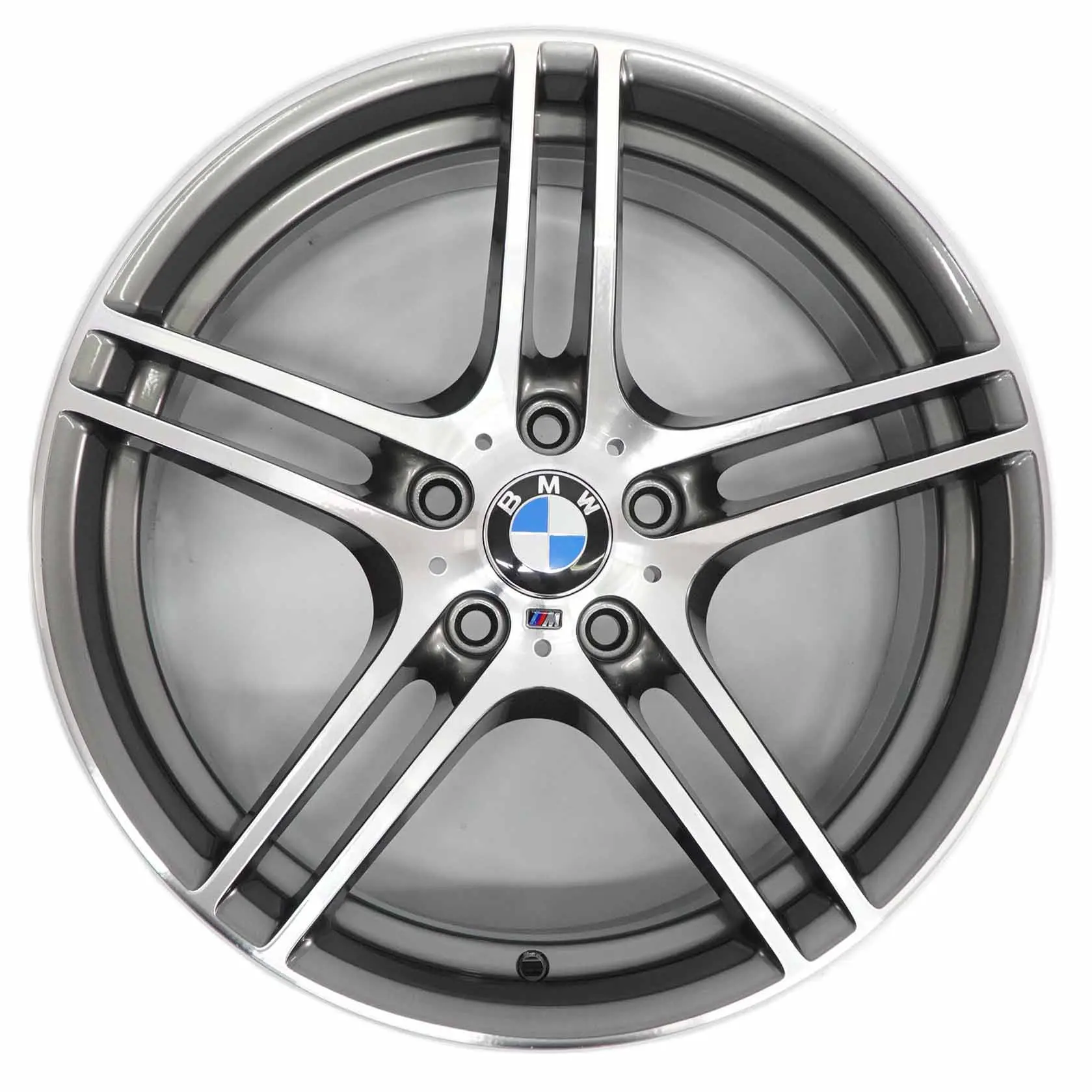 BMW E90 E91 E92 Ferricgrey Alloy Wheel 19" 8J ET:37 M Double Spoke 313 7844343