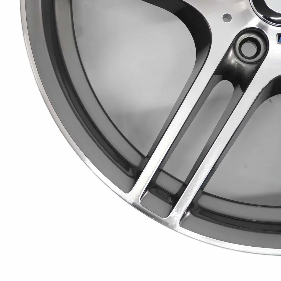 BMW E90 E91 E92 Ferricgrey Alloy Wheel 19" 8J ET:37 M Double Spoke 313 - SKU 7844343 - Part number 7844343