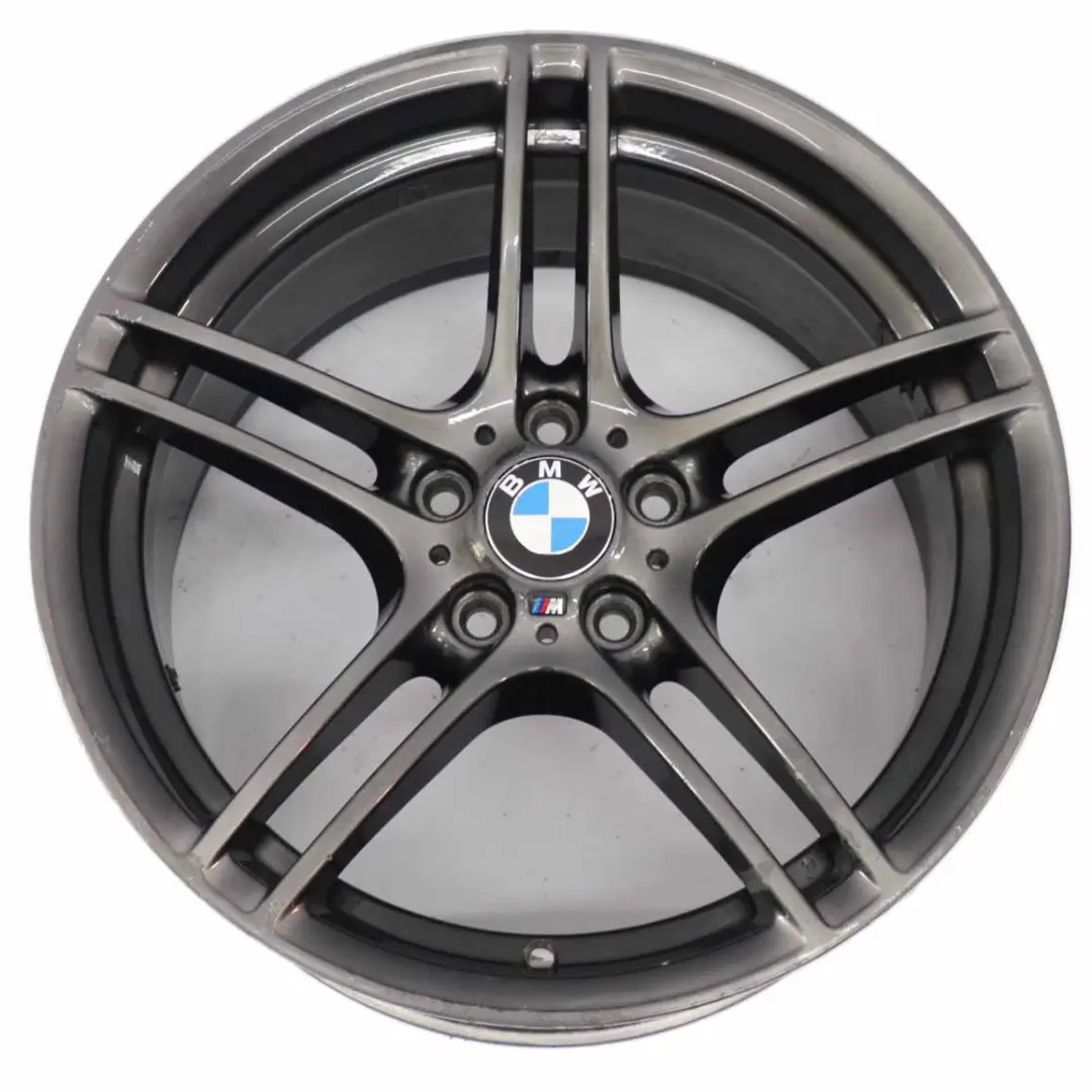 BMW E90 E91 E92 Arrière Roues alliage Jante 19" 9J ET:39 M Double Spoke - SKU 7844344-4 - Numéro de pièce 7844344