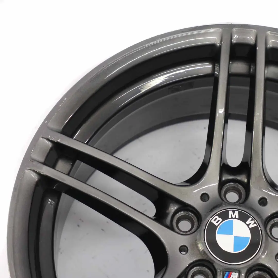 BMW E90 E91 E92 Arrière Roues alliage Jante 19" 9J ET:39 M Double Spoke - SKU 7844344-4 - Numéro de pièce 7844344