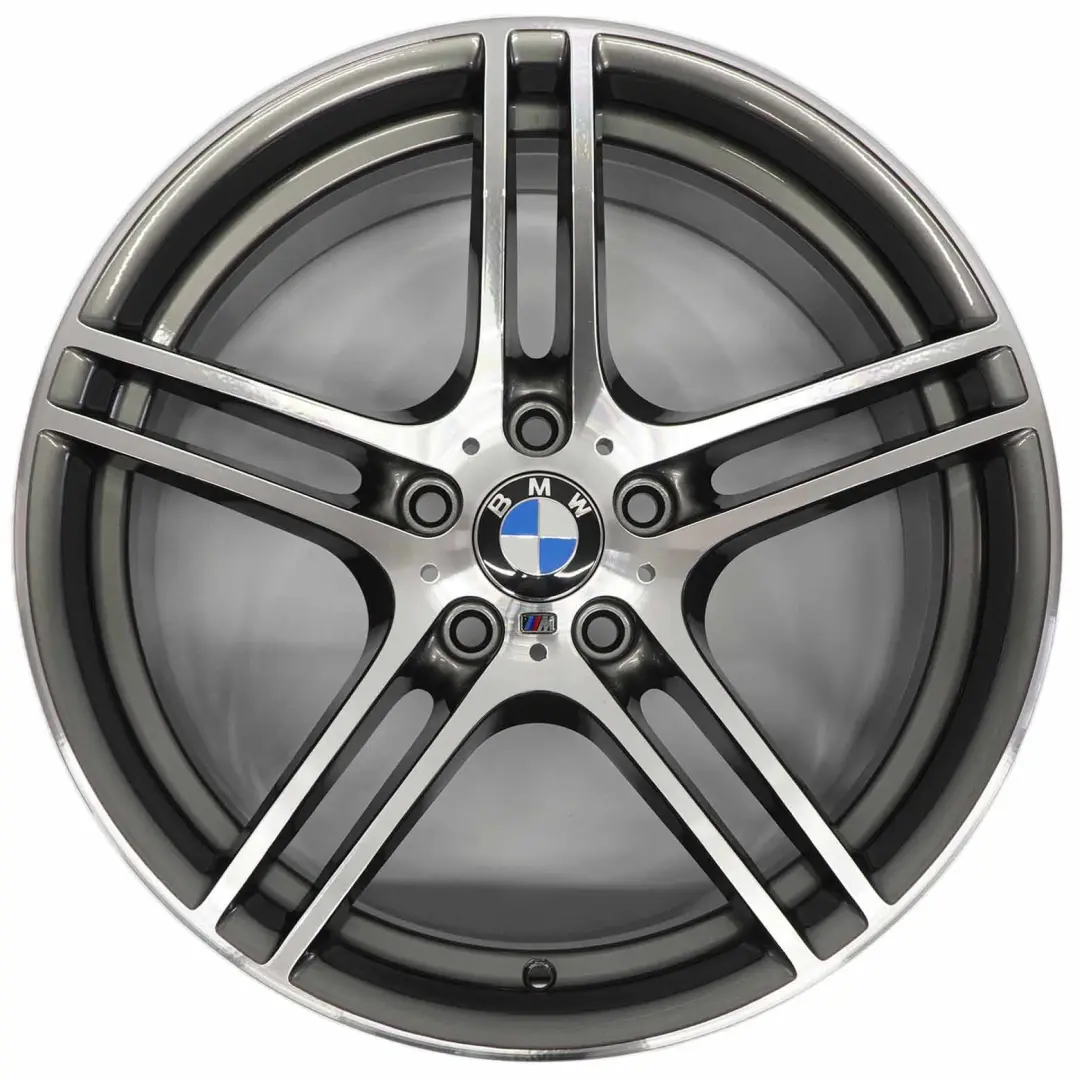 BMW E90 E91 E92 Negro llanta aleación 19" 9J ET:39 M radios dobles 313 - SKU 7844344 - Número de pieza 7844344