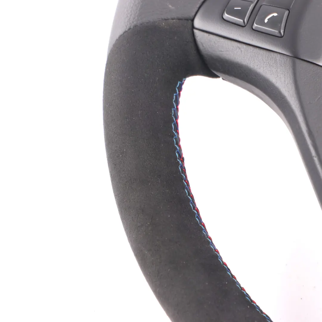 BMW X5 E70 NEW M Sport Black Leather / Alcantara Steering Wheel M-tricolored - SKU 7844566-3 - Part number 7844566
