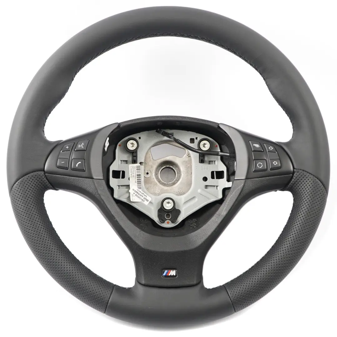 BMW X5 E70 NUEVO M Sport Negro Volante de Cuero Negro Hilos Multifunción - SKU 7844566-4 - Número de pieza 7844566
