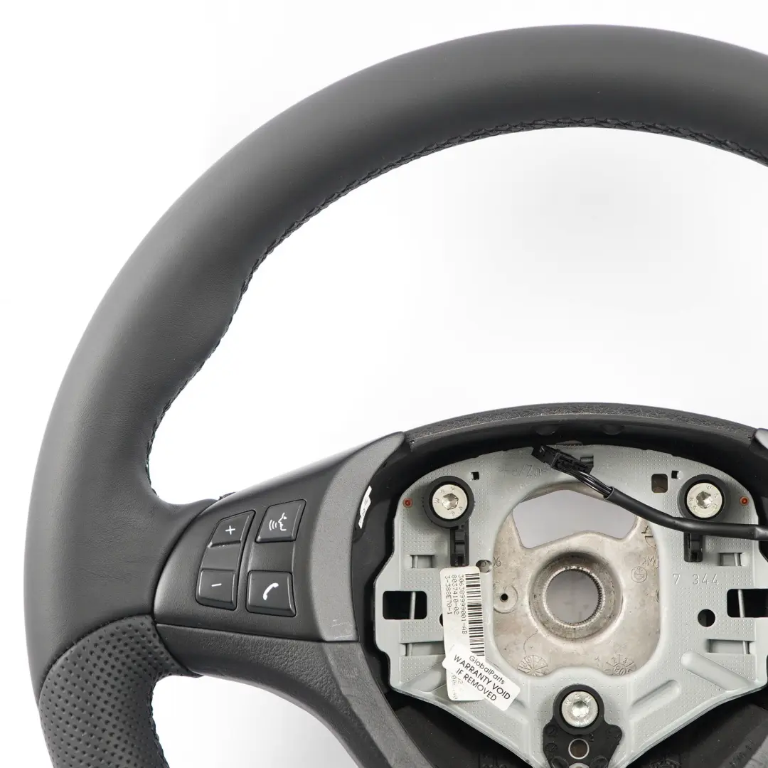 BMW X5 E70 NEW M Sport Black Leather Steering Wheel Black Threads Multifunction - SKU 7844566-4 - Part number 7844566