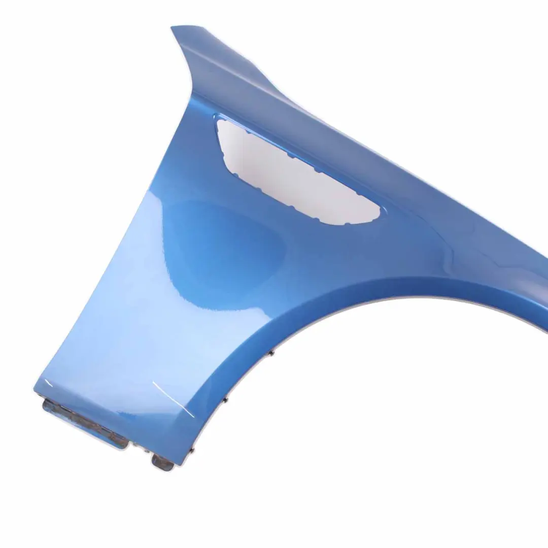 Wing Panel Front Right O/S Side Panel Fender Monte Carlo Blue - B05 to BMW F10 M5 with Part number 7844702 BMW F10 M5 Wing Panel Front Right O/S Side Panel Fender Monte Carlo Blue - B05 - SKU 7844702-MCB - Part number 7844702