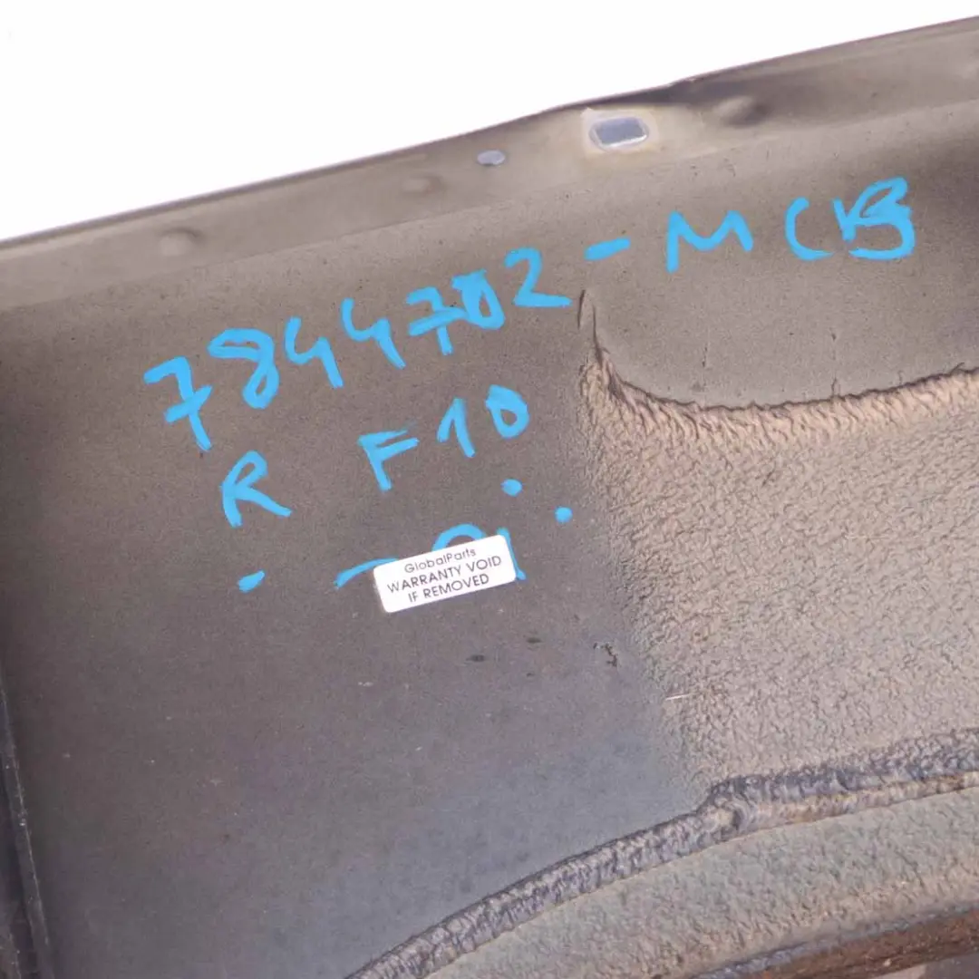 Wing Panel Front Right O/S Side Panel Fender Monte Carlo Blue - B05 to BMW F10 M5 with Part number 7844702 BMW F10 M5 Wing Panel Front Right O/S Side Panel Fender Monte Carlo Blue - B05 - SKU 7844702-MCB - Part number 7844702