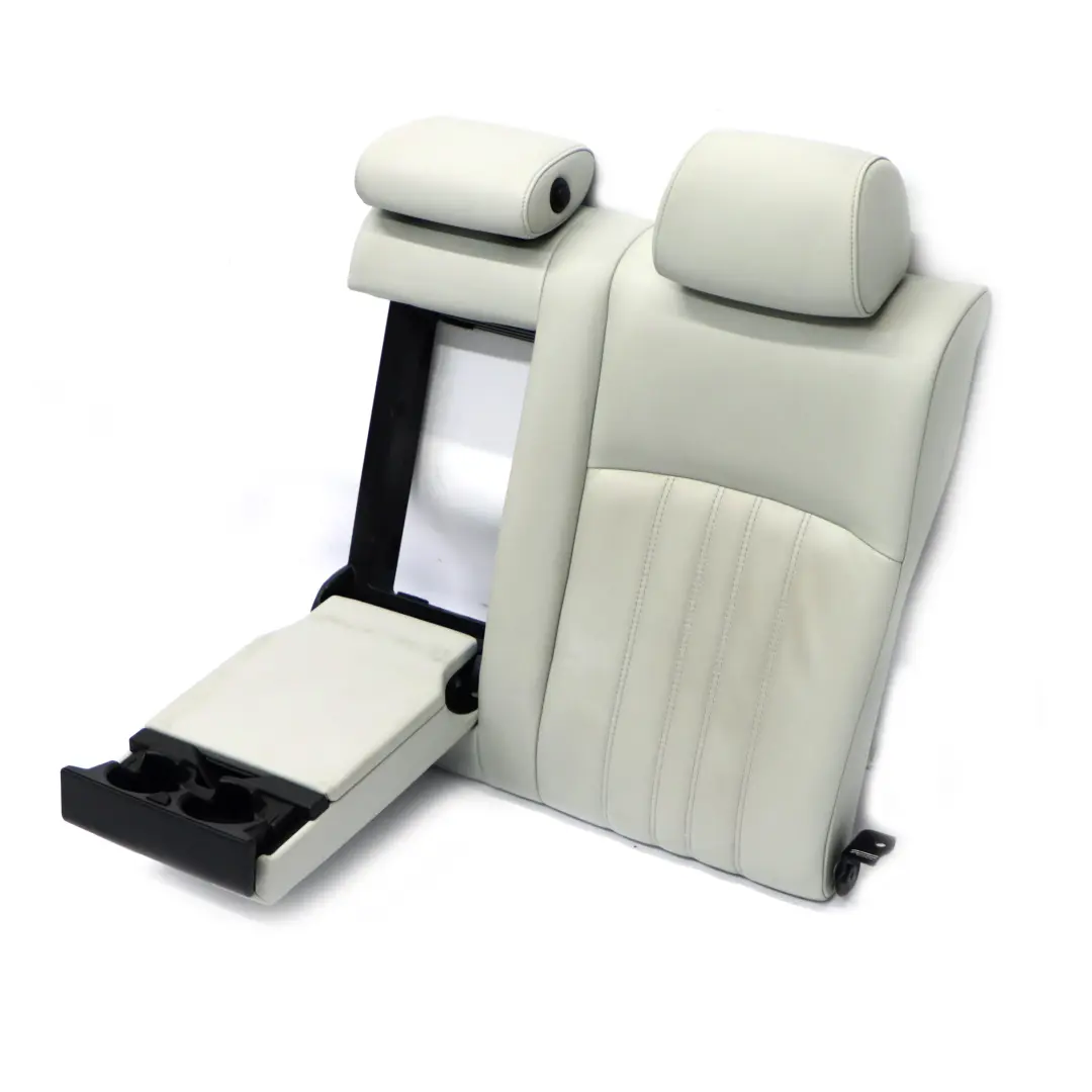 BMW F10 M5 Rücksitz Rückenlehne Links Abdeckung Becherhalter Leder Silverstone - SKU 7844813 - Teilenummer 7844813