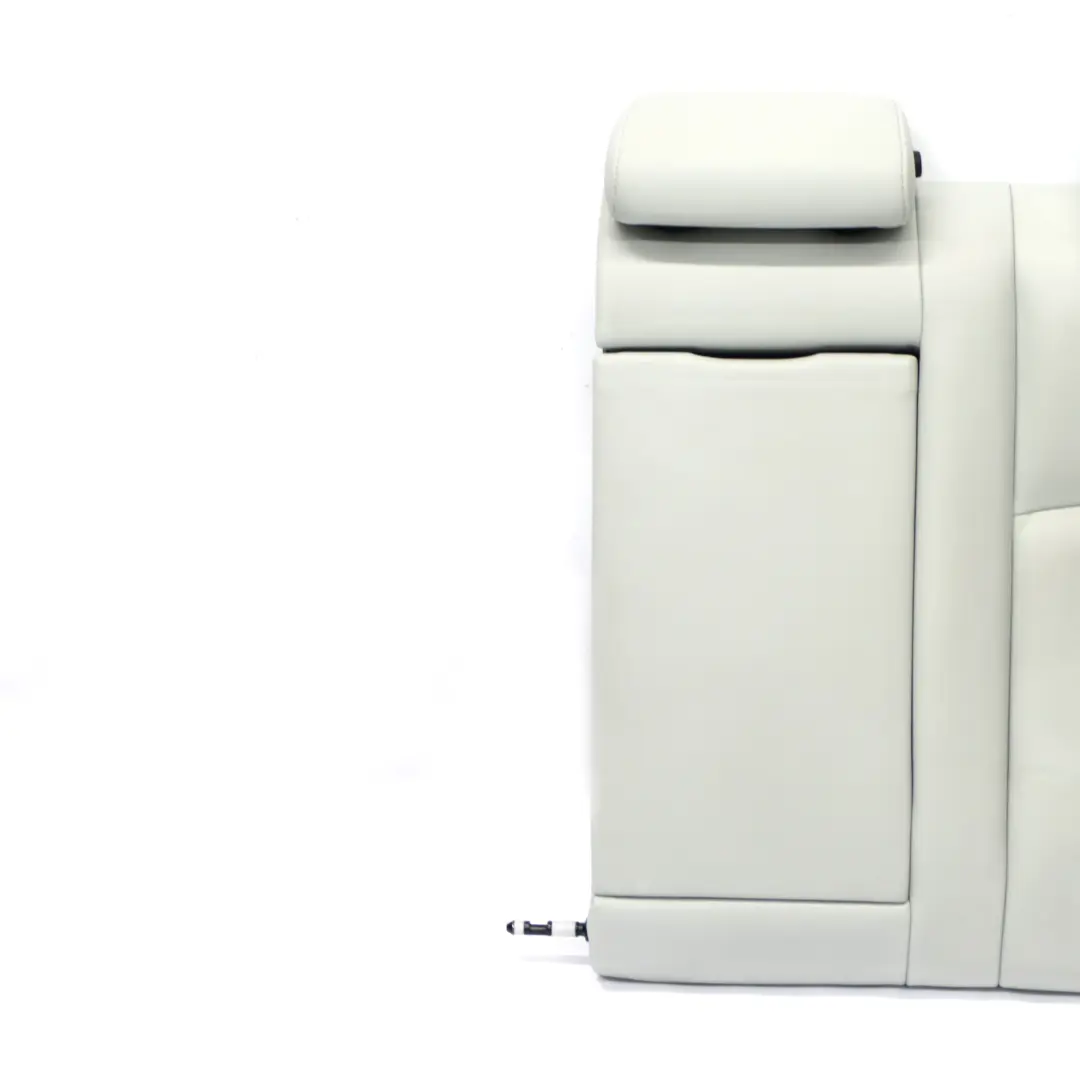 Backrest Left N/S Cover Cup Holder Leather Silverstone to BMW F10 M5 Rear Seat with Part number 7844813 BMW F10 M5 Rear Seat Backrest Left N/S Cover Cup Holder Leather Silverstone - SKU 7844813 - Part number 7844813