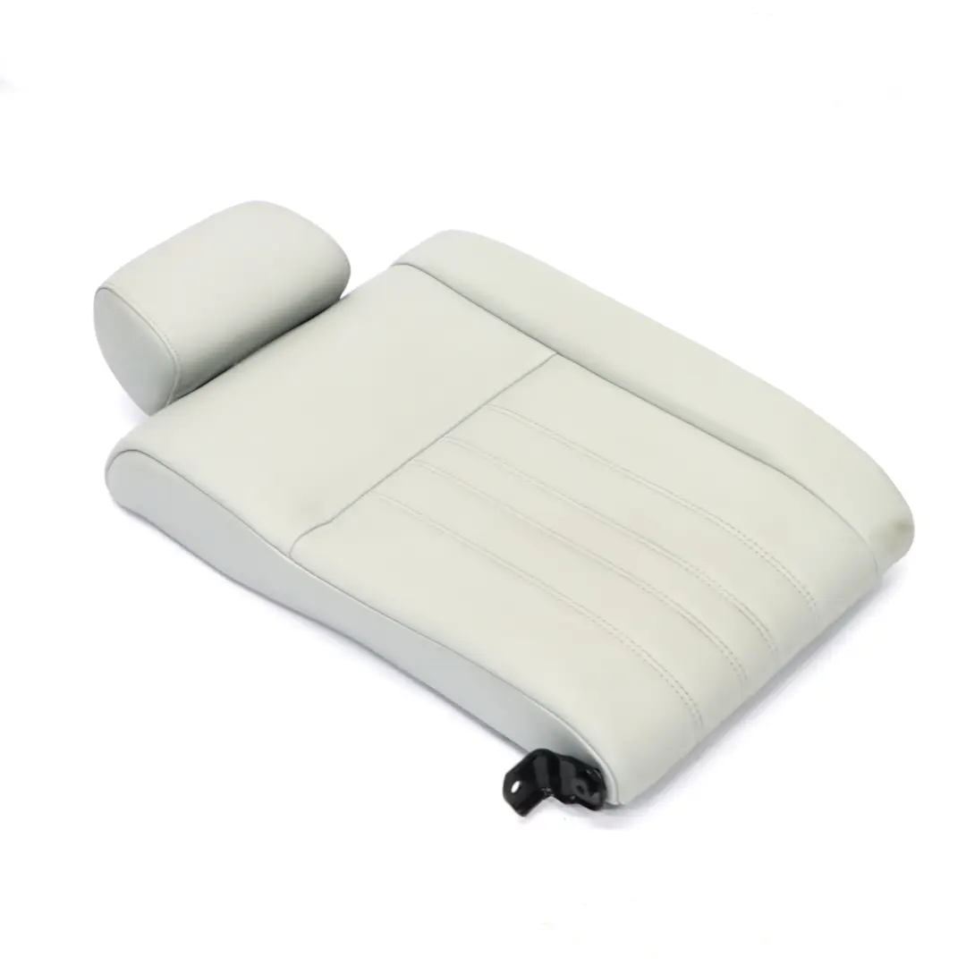 Backrest Right O/S Cover Cup Holder Leather Silverstone to BMW F10 M5 Rear Seat with Part number 7844814 BMW F10 M5 Rear Seat Backrest Right O/S Cover Cup Holder Leather Silverstone - SKU 7844814 - Part number 7844814