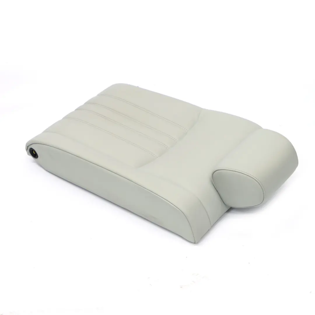 Backrest Right O/S Cover Cup Holder Leather Silverstone to BMW F10 M5 Rear Seat with Part number 7844814 BMW F10 M5 Rear Seat Backrest Right O/S Cover Cup Holder Leather Silverstone - SKU 7844814 - Part number 7844814