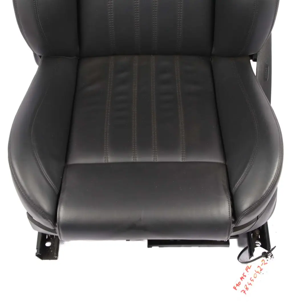 Front Seat BMW F10 M5 Left N/S M Multifunction Heated Black Leather Merino to with Part number 7845042 Front Seat BMW F10 M5 Left N/S M Multifunction Heated Black Leather Merino - SKU 7845042-2 - Part number 7845042