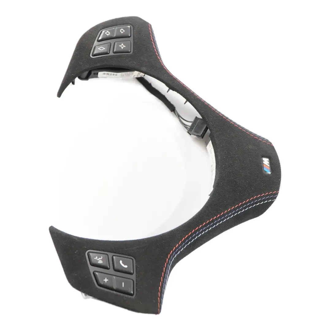 Embellecedor Volante BMW E87 E90 E91 Alcantara Interruptor Multifunción M-Sport para con número de pieza 7845527 Embellecedor Volante BMW E87 E90 E91 Alcantara Interruptor Multifunción M-Sport - SKU 7845527-1 - Número de pieza 7845527