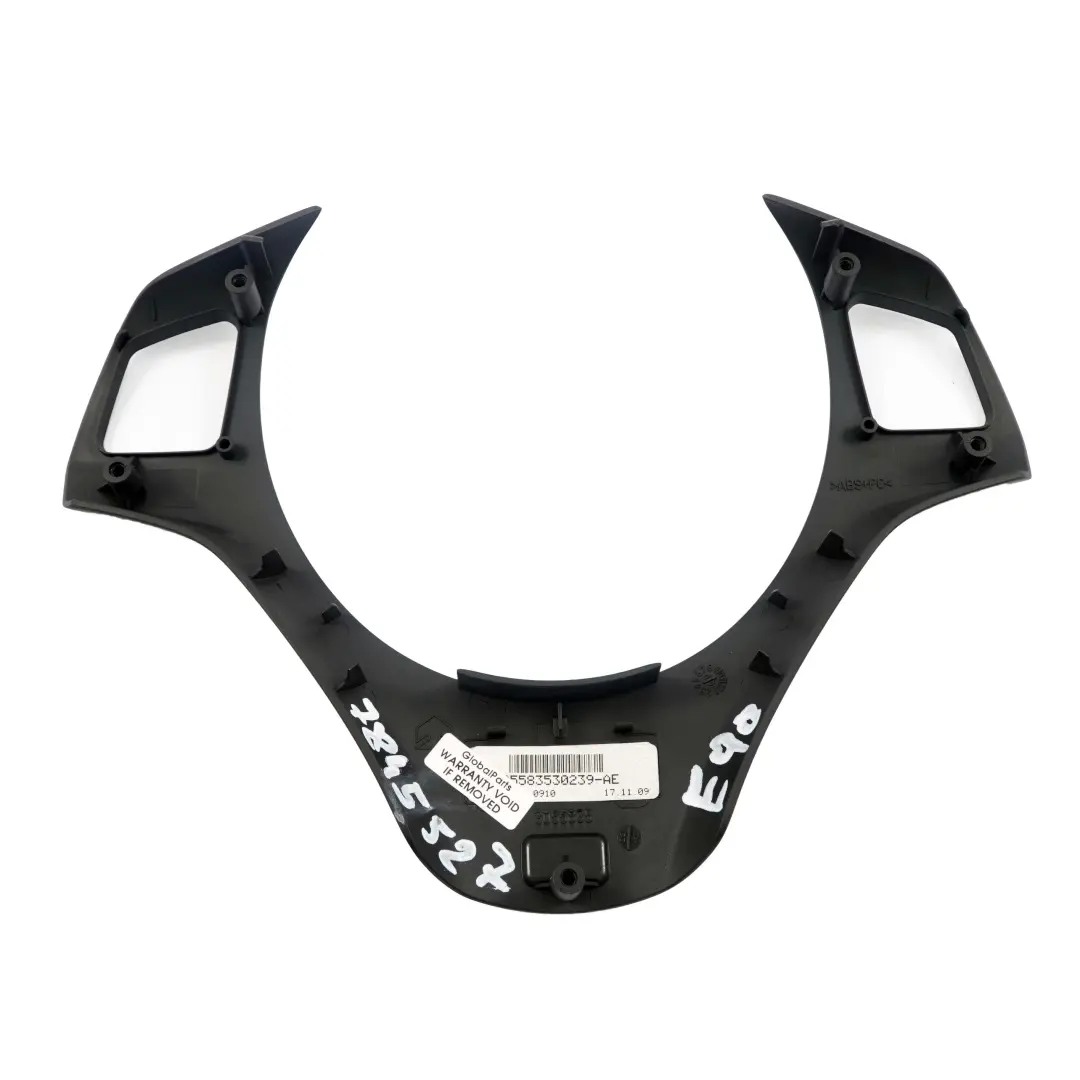  Embellecedor VolanteBMW E87 E90 E91 E92 Interruptor Multifuncion Negro M-Sport - SKU 7845527 - Número de pieza 7845527