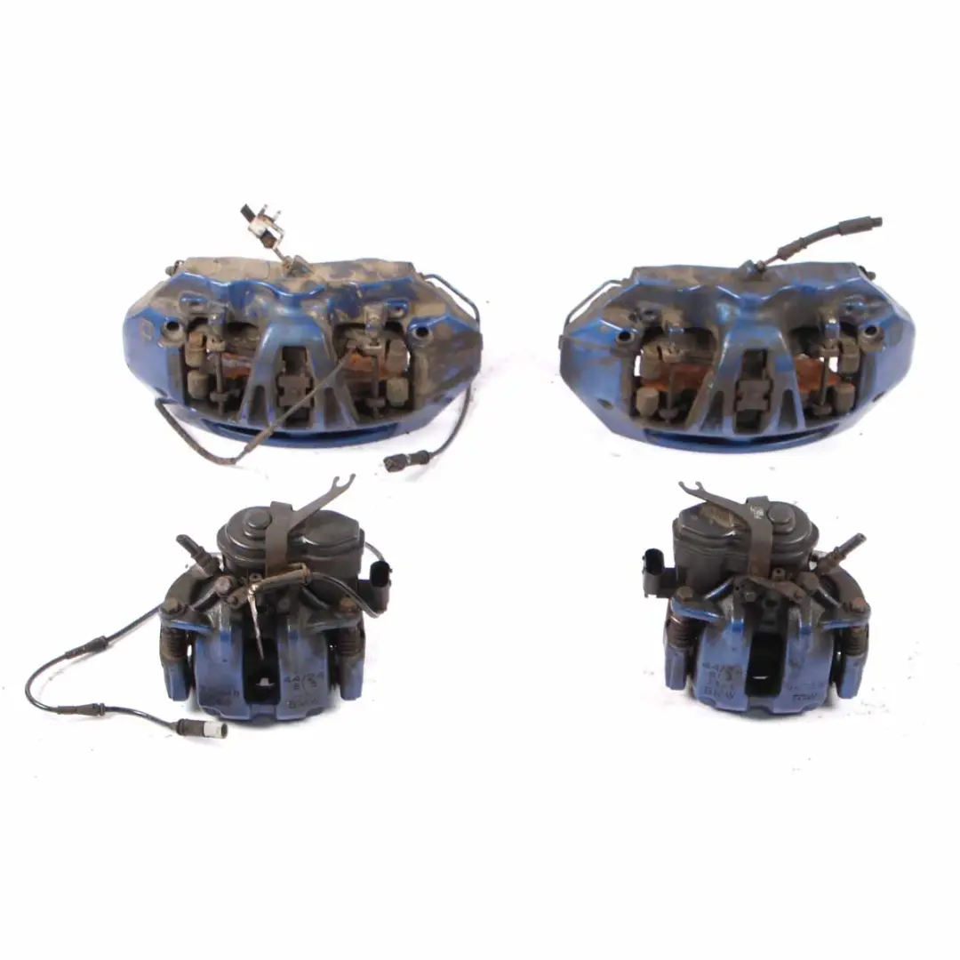 Brake Set M Sport Front Rear Left Right N/O/S Discs Calipers Kit to BMW F10 M5 with Part number 7845747 BMW F10 M5 Brake Set M Sport Front Rear Left Right N/O/S Discs Calipers Kit - SKU 7845747-1 - Part number 7845747