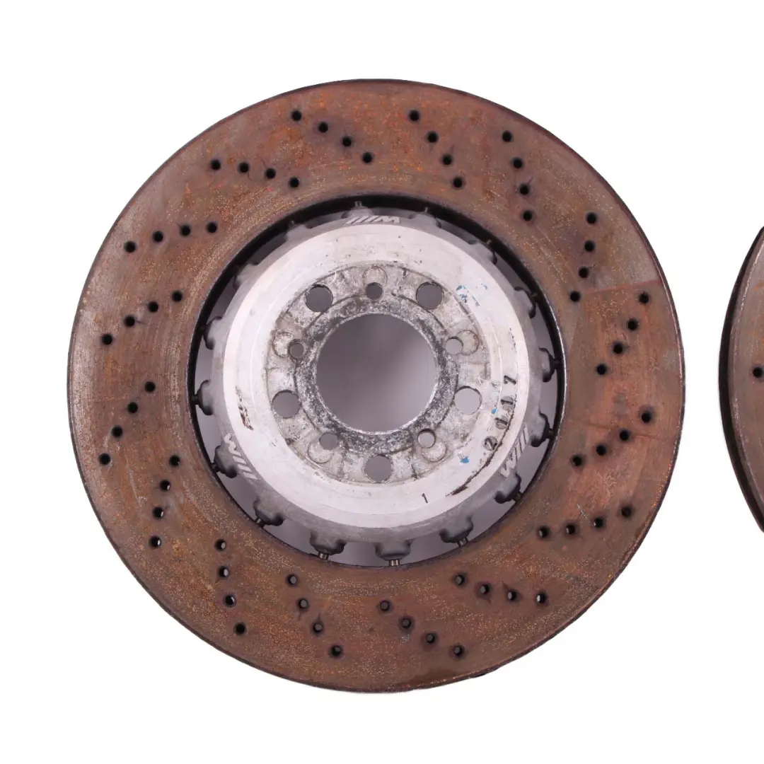 Brake Set M Sport Front Left Right N/O/S Discs Calipers Kit to BMW F10 M5 with Part number 7845747 BMW F10 M5 Brake Set M Sport Front Left Right N/O/S Discs Calipers Kit - SKU 7845747 - Part number 7845747