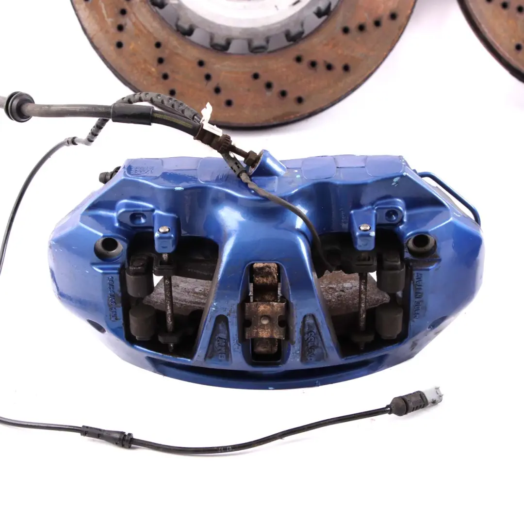 Brake Set M Sport Front Left Right N/O/S Discs Calipers Kit to BMW F10 M5 with Part number 7845747 BMW F10 M5 Brake Set M Sport Front Left Right N/O/S Discs Calipers Kit - SKU 7845747 - Part number 7845747