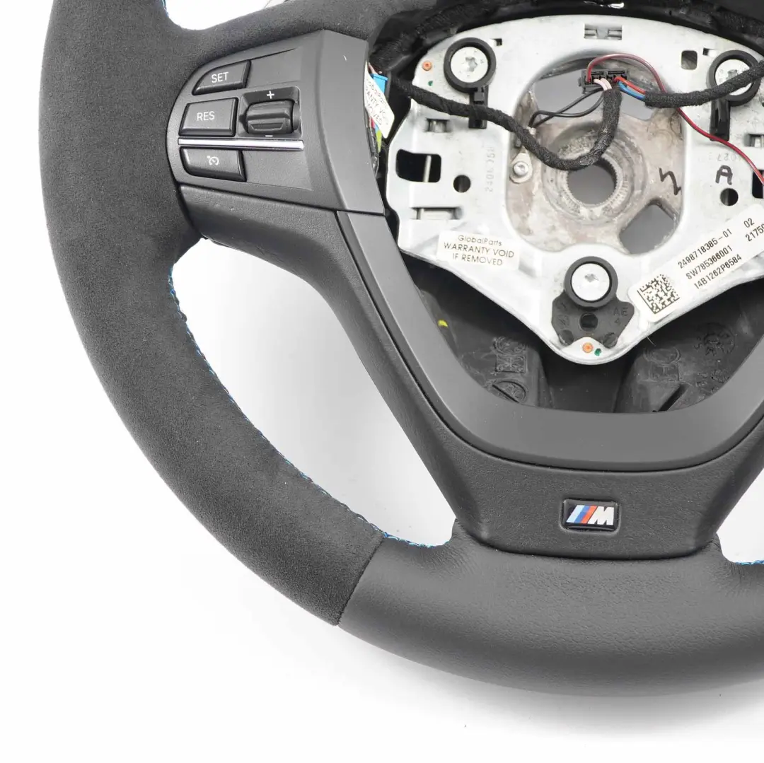  Lenkrad BMW X3 F25 X4 F26 NEU Schwarz Leder / Alcantara M Sport Schaltwippen - SKU 7845807-1 - Teilenummer 7845807