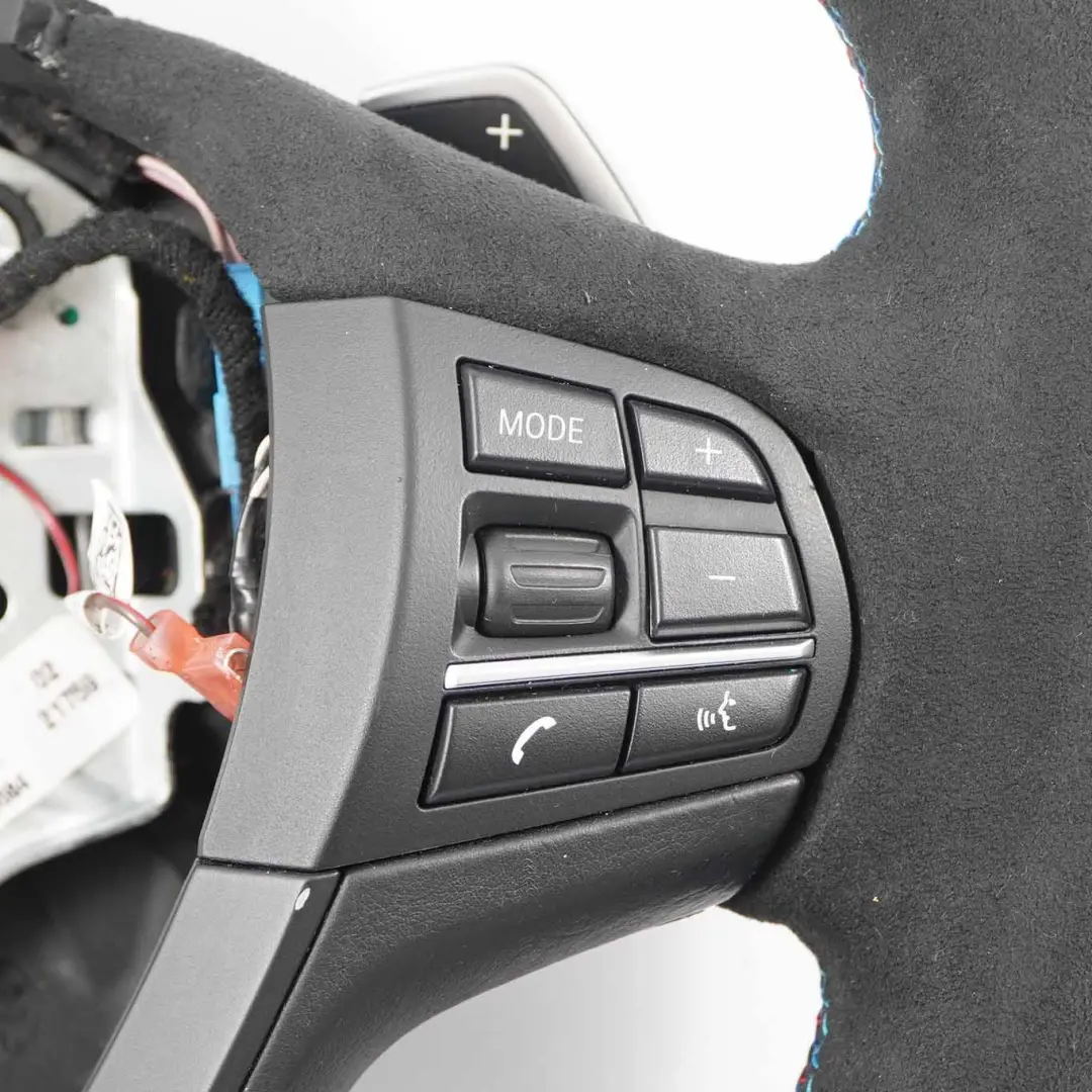 NUEVO Negro Cuero / Alcantara M Sport Cambios de Pala para Volante BMW F25 F26 con número de pieza 7845807 Volante BMW F25 F26 NUEVO Negro Cuero / Alcantara M Sport Cambios de Pala - SKU 7845807-1 - Número de pieza 7845807