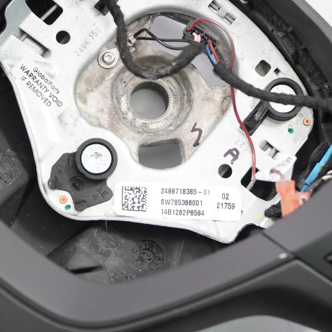 Kierownica M Sport Pakiet NOWA Czarna Skóra Alkantara Łopatki do BMW F25 F26 o numerze 7845807 BMW F25 F26 Kierownica M Sport Pakiet NOWA Czarna Skóra Alkantara Łopatki - SKU 7845807-1 - Numer Części 7845807