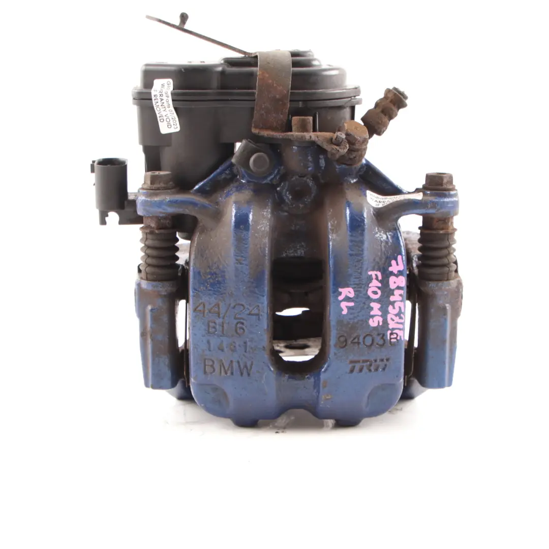 Bremssattel Hinten Links Bremsträger 44/24 für BMW F10 M5 F12 M6 mit Teilenummer 7845815 BMW F10 M5 F12 M6 Bremssattel Hinten Links Bremsträger 44/24 - SKU 7845815 - Teilenummer 7845815