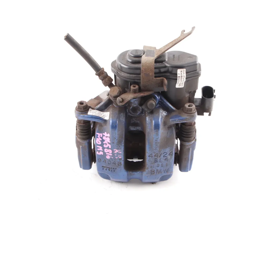 Bremssattel Hinten Rechts Bremsgehäuseträger 44/24 für BMW F10 M5 F12 M6 mit Teilenummer 7845816 BMW F10 M5 F12 M6 Bremssattel Hinten Rechts Bremsgehäuseträger 44/24 - SKU 7845816 - Teilenummer 7845816