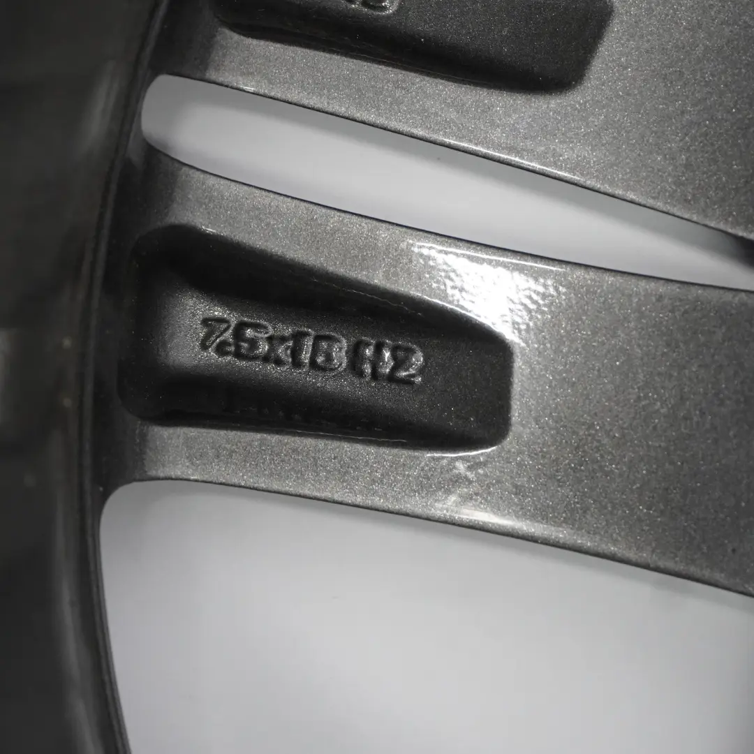 BMW F20 F21 Leichtmetallfelge Ferricgrey 18" 7,5J M Sternspeiche 386 - SKU 7845852-7 - Teilenummer 7845852