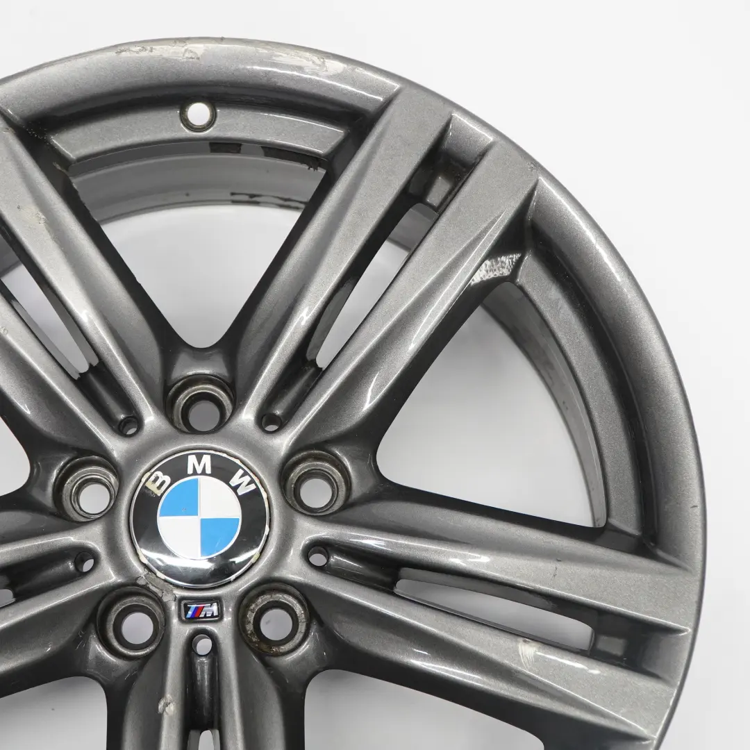 Alloy Wheel Rim Ferricgrey 18" 7,5J ET:45 M Star Spoke 386 BMW F20 F21 - SKU 7845852-7 - Part number 7845852
