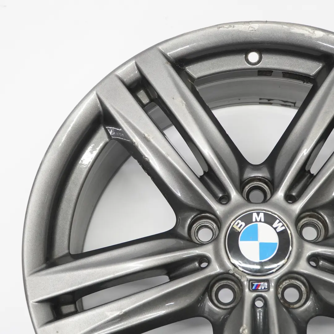Alloy Wheel Rim Ferricgrey 18" 7,5J ET:45 M Star Spoke 386 BMW F20 F21 - SKU 7845852-7 - Part number 7845852