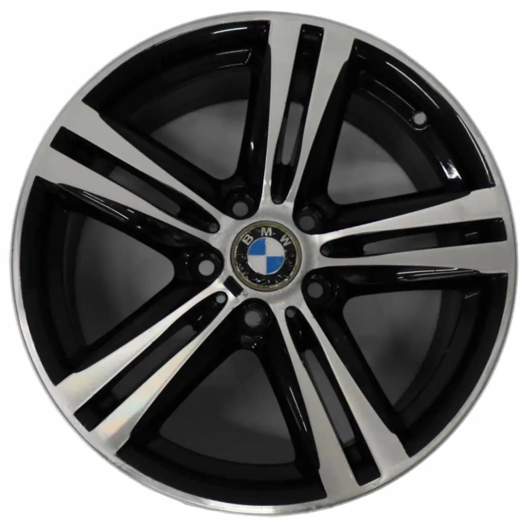Llanta aleación trasera 18" 8J ET:52 M Star Spoke 386 para BMW F20 F21 F22 con número de pieza 7845853 BMW F20 F21 F22 Llanta aleación trasera 18" 8J ET:52 M Star Spoke 386 - SKU 7845853-2 - Número de pieza 7845853