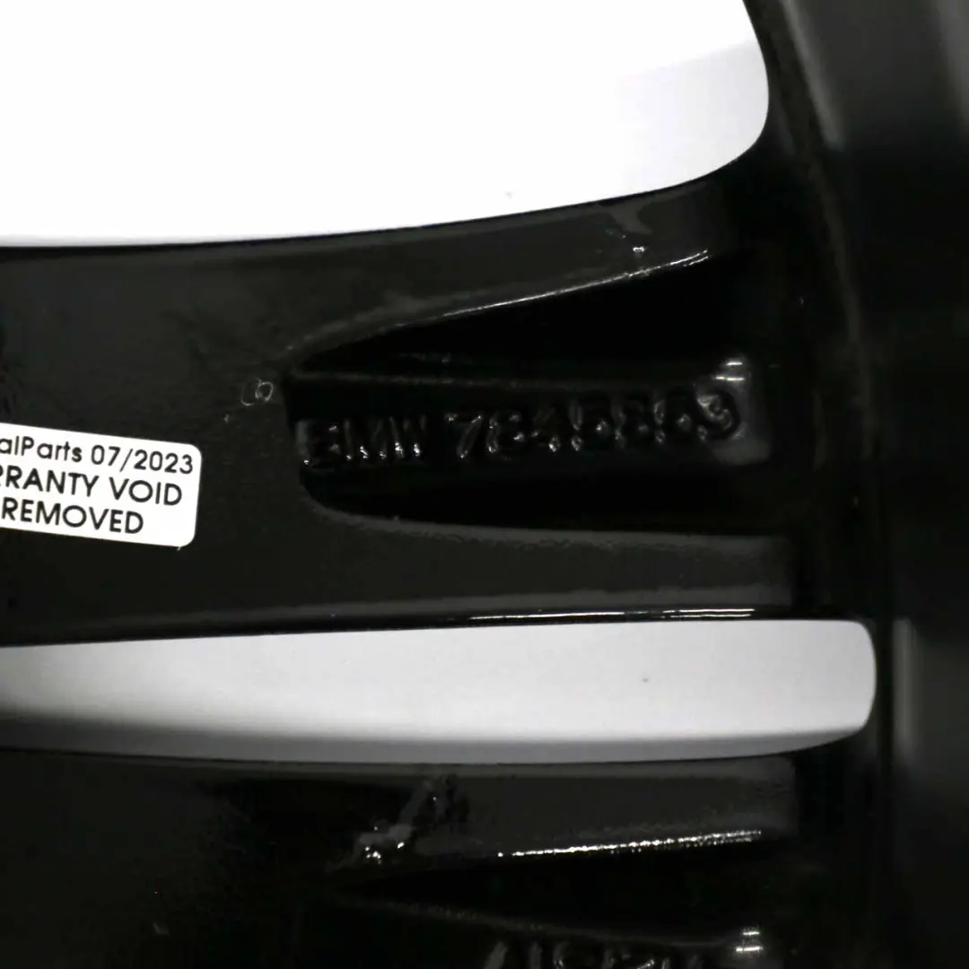 BMW F20 F21 F22 Cerchio posteriore lega 18" 8J ET:52 M Star Spoke 386 - SKU 7845853-2 - Numero di parte 7845853