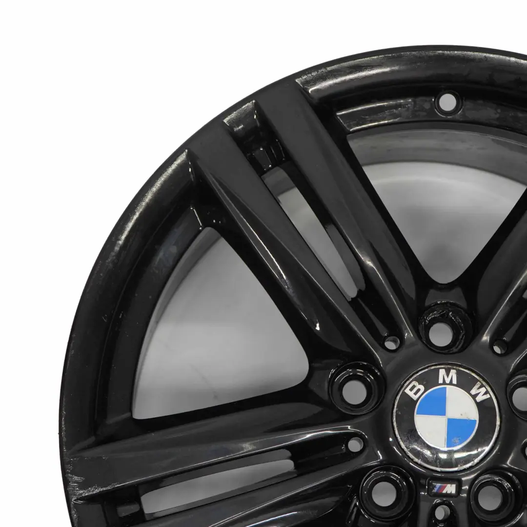 Alloy Wheel Rim 18" 8J ET:52 M Star Spoke 386 to BMW F20 F21 F22 Rear Black with Part number 7845853 BMW F20 F21 F22 Rear Black Alloy Wheel Rim 18" 8J ET:52 M Star Spoke 386 - SKU 7845853-7 - Part number 7845853