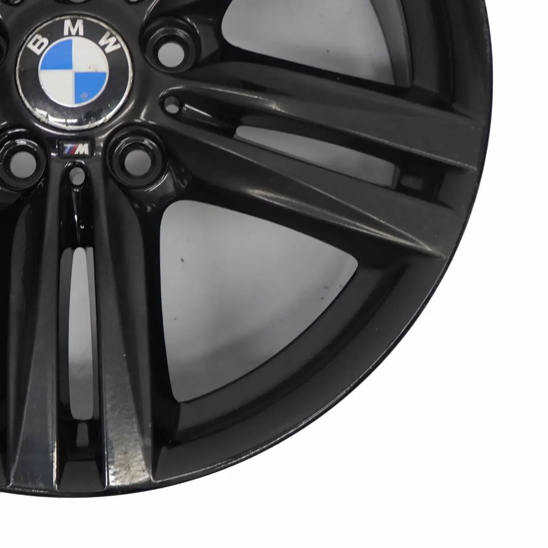 Alloy Wheel Rim 18" 8J ET:52 M Star Spoke 386 to BMW F20 F21 F22 Rear Black with Part number 7845853 BMW F20 F21 F22 Rear Black Alloy Wheel Rim 18" 8J ET:52 M Star Spoke 386 - SKU 7845853-7 - Part number 7845853