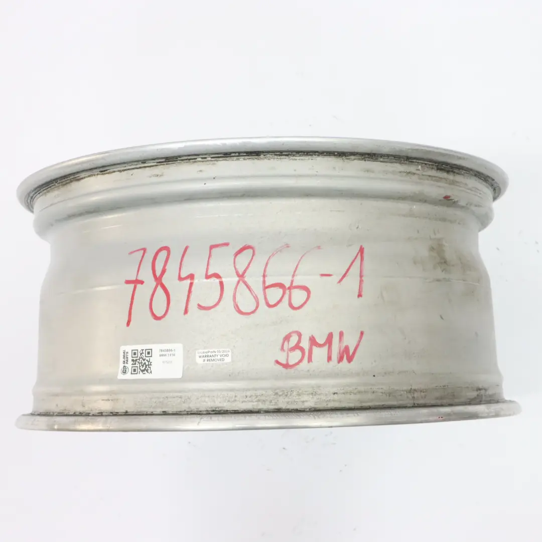 Silberne Leicht metall felge hinten 19" ET:47 8.5J für BMW F30 F31 F32 mit Teilenummer 7845866 BMW F30 F31 F32 Silberne Leicht metall felge hinten 19" ET:47 8.5J - SKU 7845866-1 - Teilenummer 7845866
