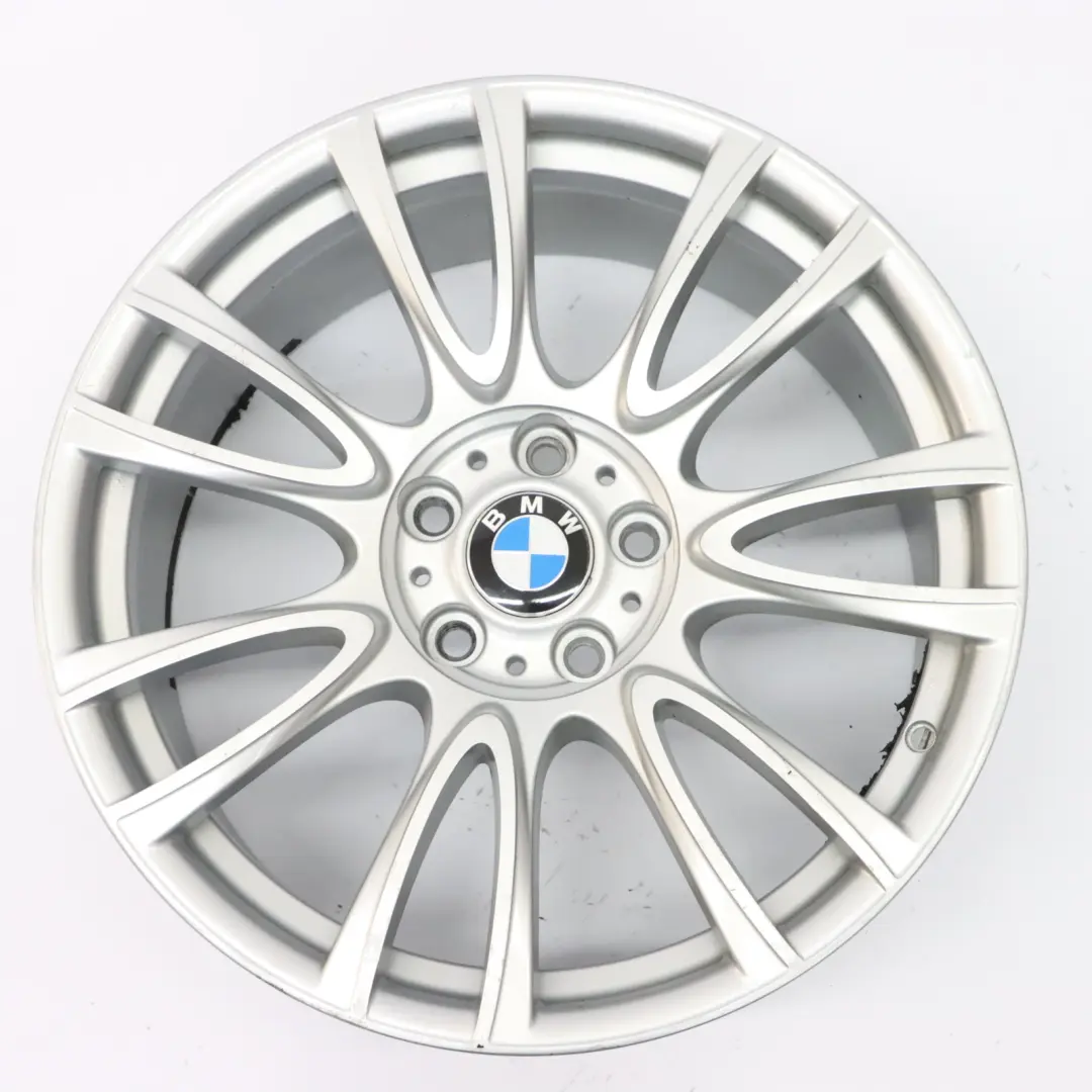 BMW F30 F31 F32 Rear Silver Alloy Wheel Rim 19" ET:47 8.5J V Spoke 439 - SKU 7845866-1 - Part number 7845866