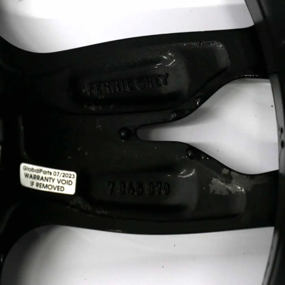 Llanta de Aleación Negra 18" M Doble Radio 436 ET:45 7,5J para BMW F20 F21 F22 F23 con número de pieza 7845870 BMW F20 F21 F22 F23 Llanta de Aleación Negra 18" M Doble Radio 436 ET:45 7,5J - SKU 7845870-2 - Número de pieza 7845870