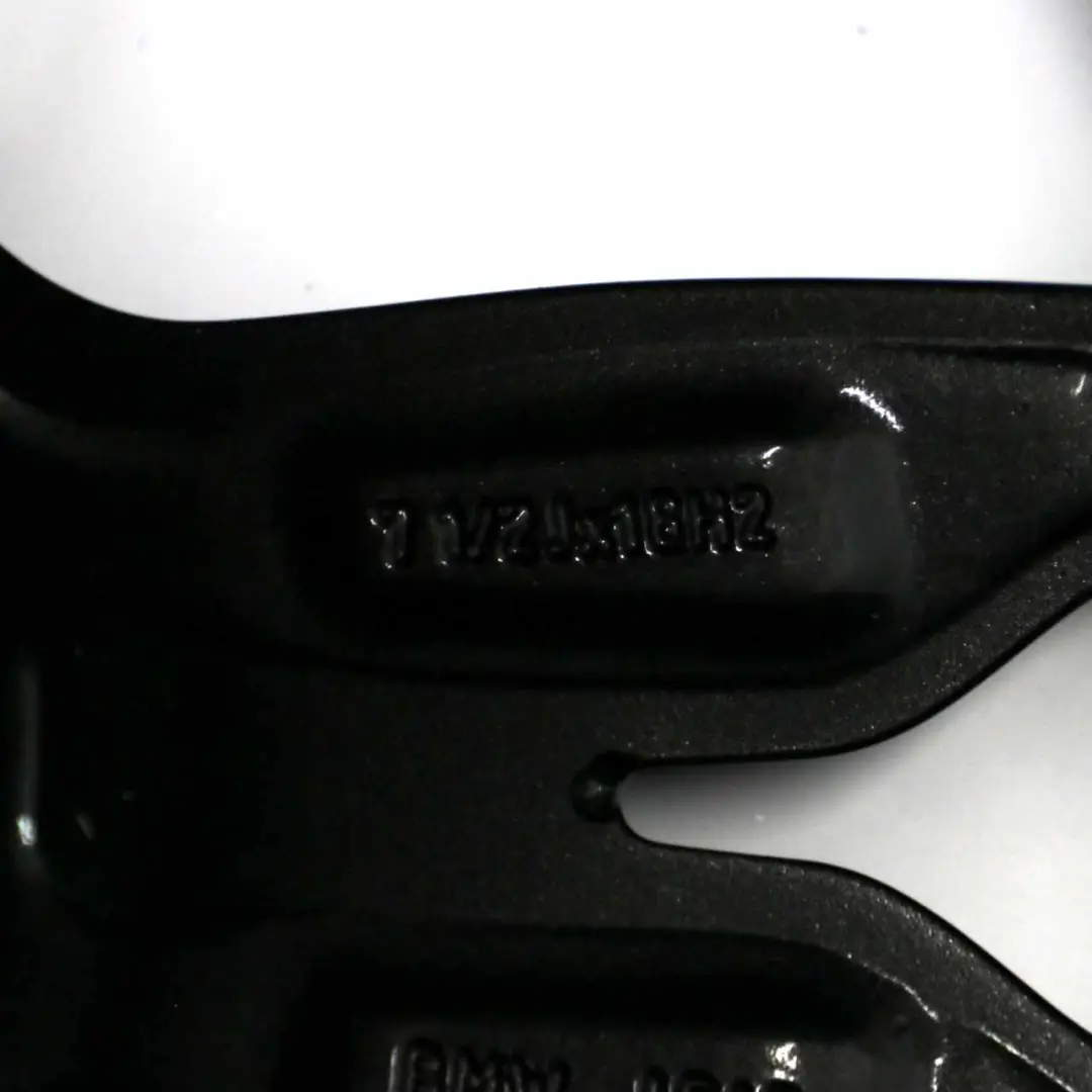 BMW F20 F21 F22 F23 Cerchio in lega nero 18" M Doppie razze 436 ET:45 7,5J - SKU 7845870-2 - Numero di parte 7845870