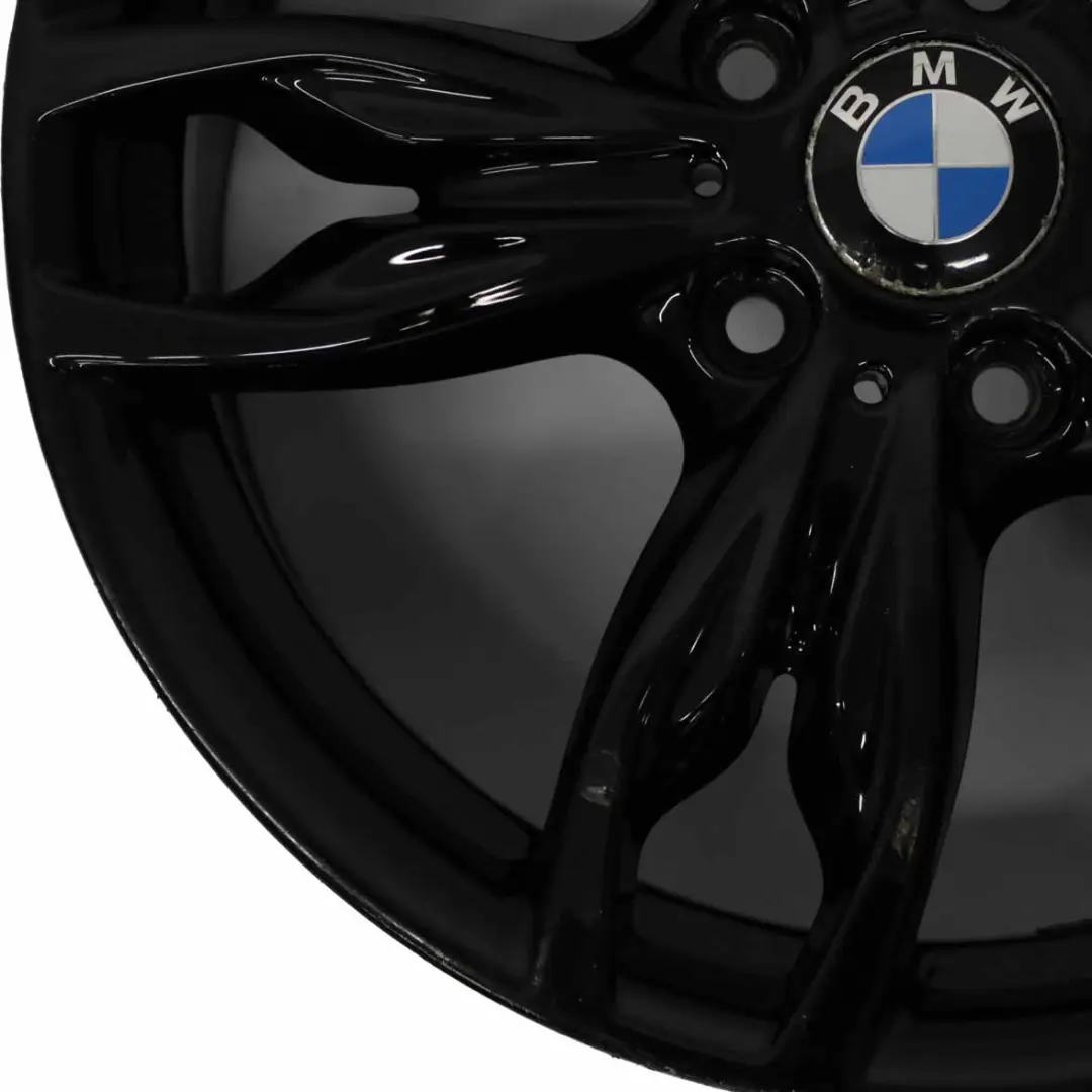 BMW F20 F21 F22 F23 Cerchio in lega nero 18" M Doppie razze 436 ET:45 7,5J - SKU 7845870-2 - Numero di parte 7845870