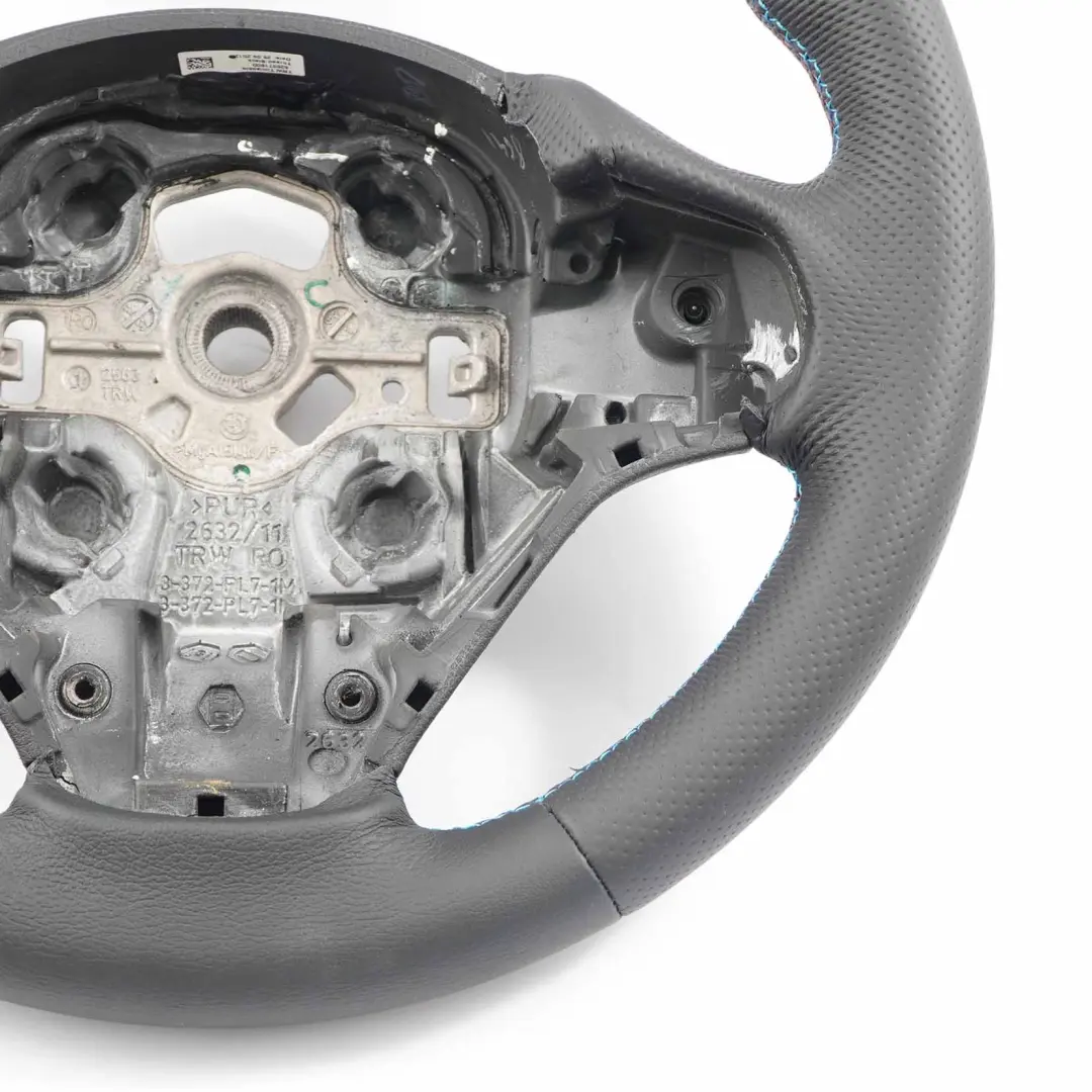 Leather M Sport Thick Steering Wheel BMW F20 F21 F30 F31 F32 F33 F36 NEW Black - SKU 7845877-2 - Part number 7845877