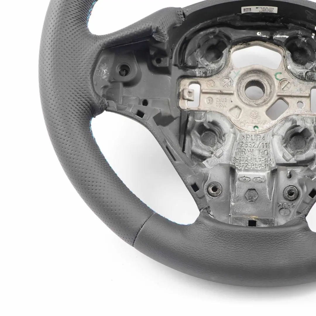 Leather M Sport Thick Steering Wheel BMW F20 F21 F30 F31 F32 F33 F36 NEW Black - SKU 7845877-2 - Part number 7845877