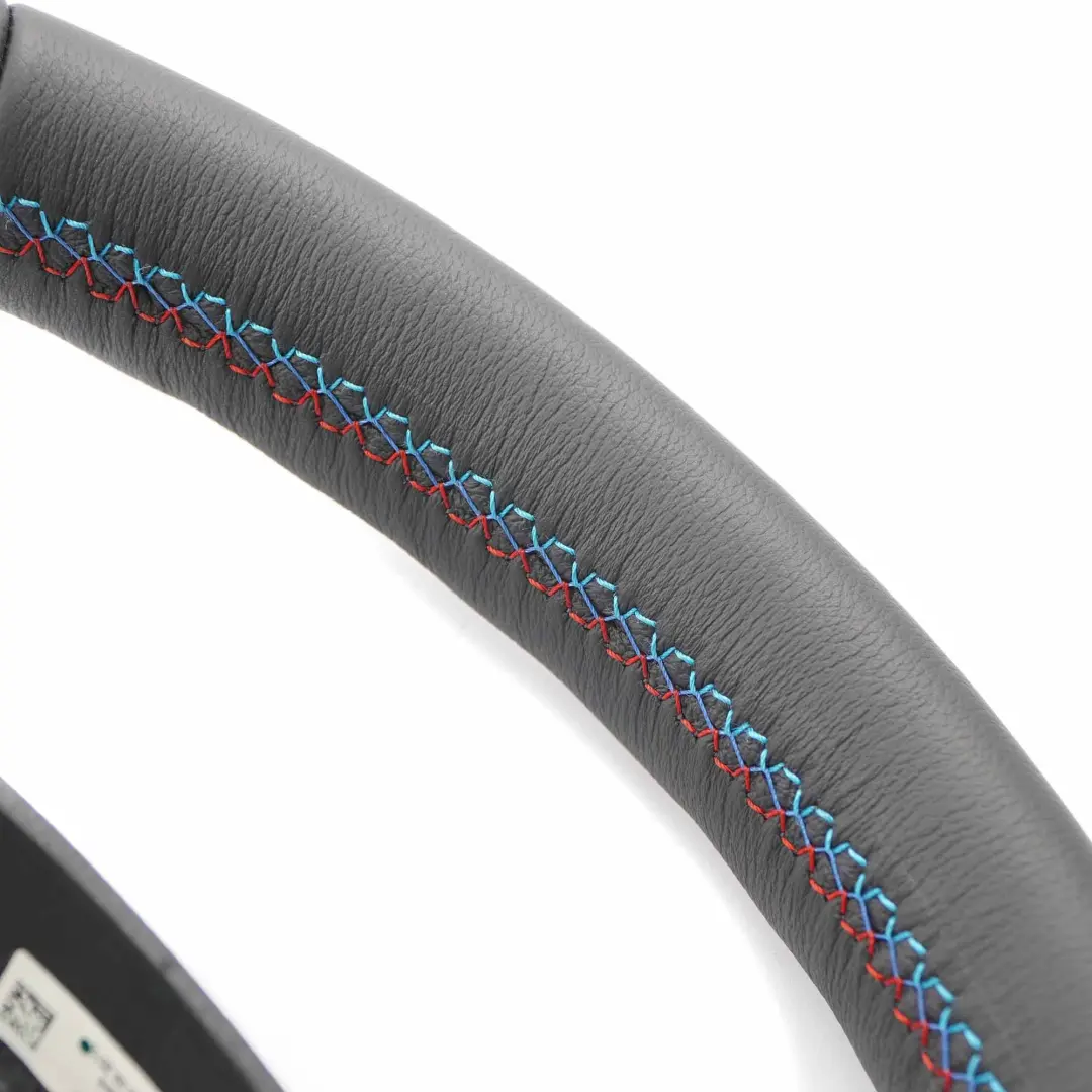 NUEVO Volante grueso M Sport de cuero negro para BMW F20 F21 F30 F31 F32 F33 F36 con número de pieza 7845877 BMW F20 F21 F30 F31 F32 F33 F36 NUEVO Volante grueso M Sport de cuero negro - SKU 7845877-2 - Número de pieza 7845877