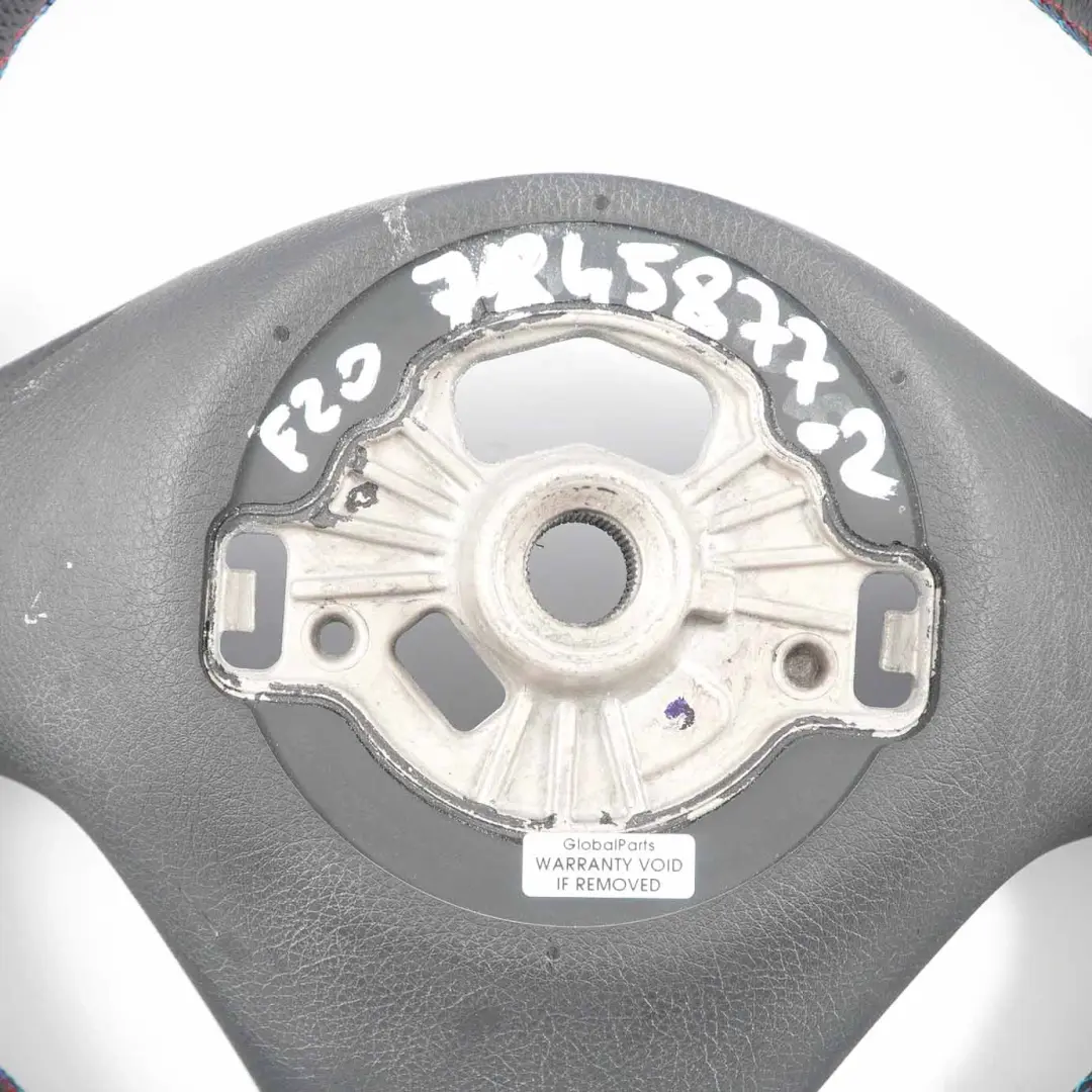 Leather M Sport Thick Steering Wheel BMW F20 F21 F30 F31 F32 F33 F36 NEW Black - SKU 7845877-2 - Part number 7845877