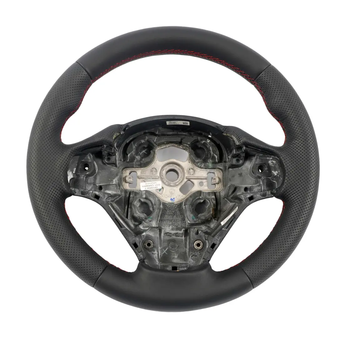Leather M-Sport Steering Wheel Red Threads Thick to BMW F20 F21 F30 F31 NEW Black with Part number 7845877 BMW F20 F21 F30 F31 NEW Black Leather M-Sport Steering Wheel Red Threads Thick - SKU 7845877-3 - Part number 7845877